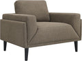 Coaster Home Furnishings - Rilynn - Upholstered Accent Chair with Track Arms Reversible Back Cushion and Pocket Coil Seat - Living Room - Brown - 509523