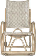 SAFAVIEH Home Collection Bali Antique Grey Rocking Chair