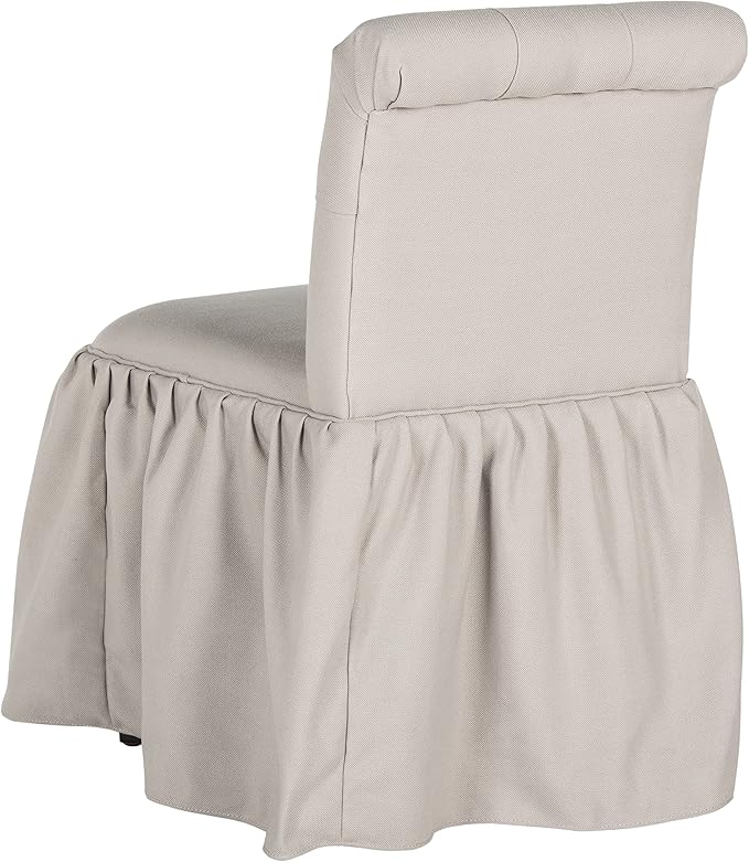 Safavieh Mercer Collection Allie Taupe Vanity Chair