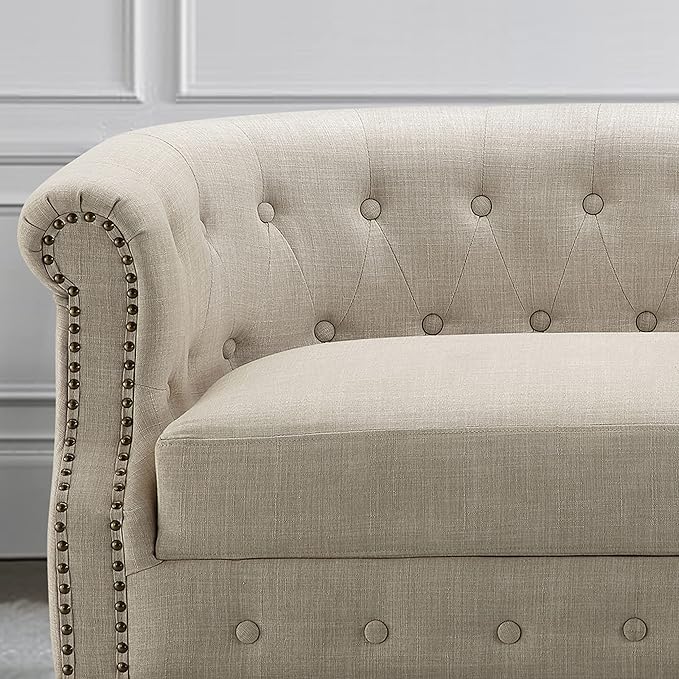Rosevera Edmeston Loveseat Beige