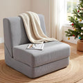 GLCS Folding Sofa BedConvertible Sleeper ChairModern Floor Futon Sofa Couch for Living Room/Dorm/Guest Use/Home Office/Apartment