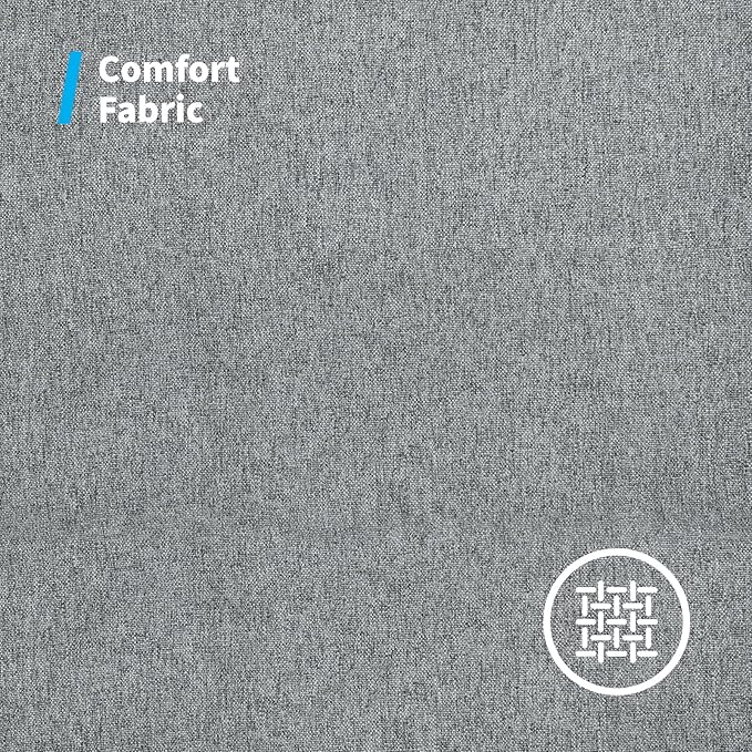 Mjkone Armchair Accent Chair with Storage Pockets Modern Single Sofa Chair for Living Room/Apartment/Small Spaces/Bedroom - Light Grey