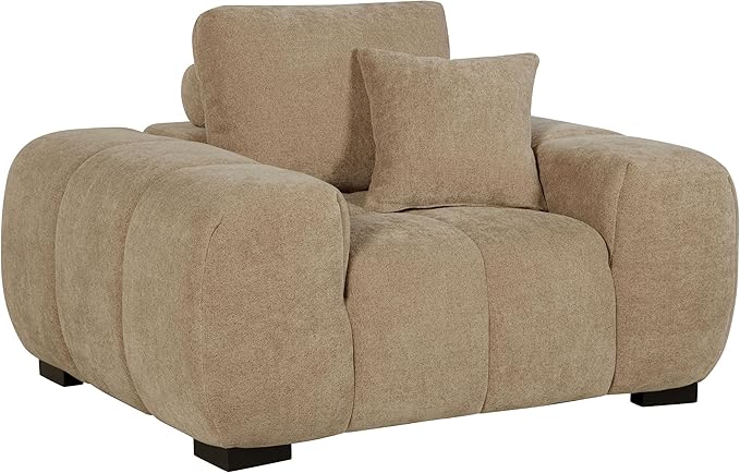 Coaster Home Furnishings - Octavia - Wood - Upholstered Accent Chair with Track Arms Reversible Back Cushion and Waterfall Seat - Living Room - Camel - 509963