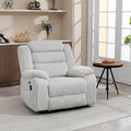 ERYE 41.8 Oversized Swivel Glider Rocker Chair Power Reclining Chair W/Vibration HeatUSB-C PortsModern Corduroy Upholstered Power Recliner Nursery Armchair Living Room