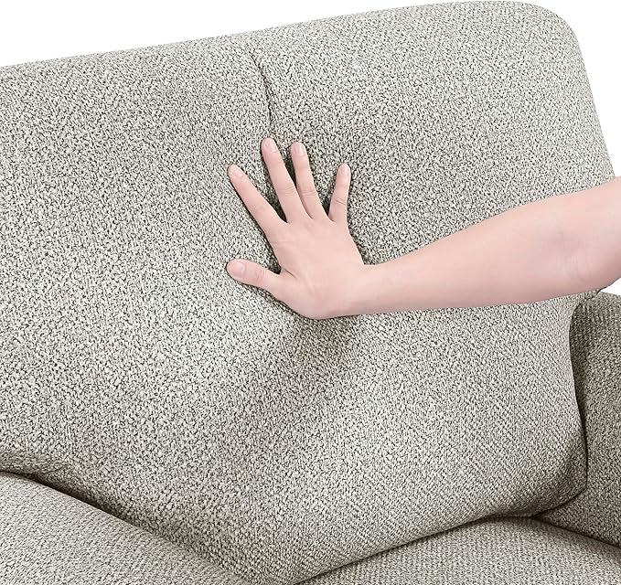 Lexicon Chenille Upholstered Accent Chair Modern Living Room Chair with Removable Back Cushion Cover Track Arms for Office/Bedroom/Apartment Easy Assembly Gray