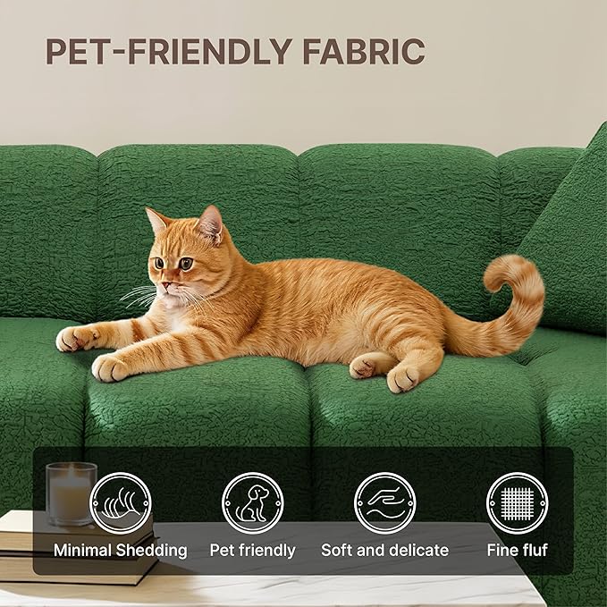 84 Boneless Couch No Assembly Required Loveseat Sofa Modern Deep Seat Cloud Couch Modern Compressed Sofa Oversized Upholstered 3-Seater for Living Room Bedroom