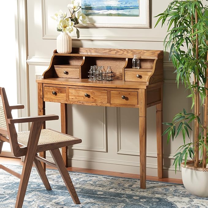Safavieh American Homes Collection Landon Medium Oak Writing Desk