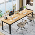 Tribesigns 78.7 Inches Extra Long Computer Desk 2 Person Desk Double Long Desk Workstaion for Home Office