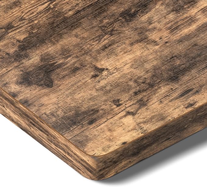 SANODESK Whole-Piece Particle Board Table Top for Standing Desk and Home Office Desk DIY 48x24x1 Inch Rustic Brown Desk Top