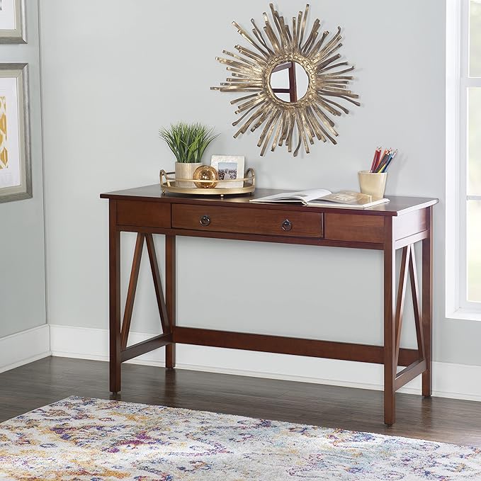 Linon Home Dcor Linon Home Decor Antique Tobacco Titian 45.98 x 20 x 30 Desk