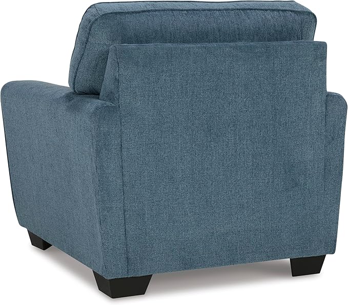 Signature Design by Ashley Cashton Modern Upholstered Chair Blue