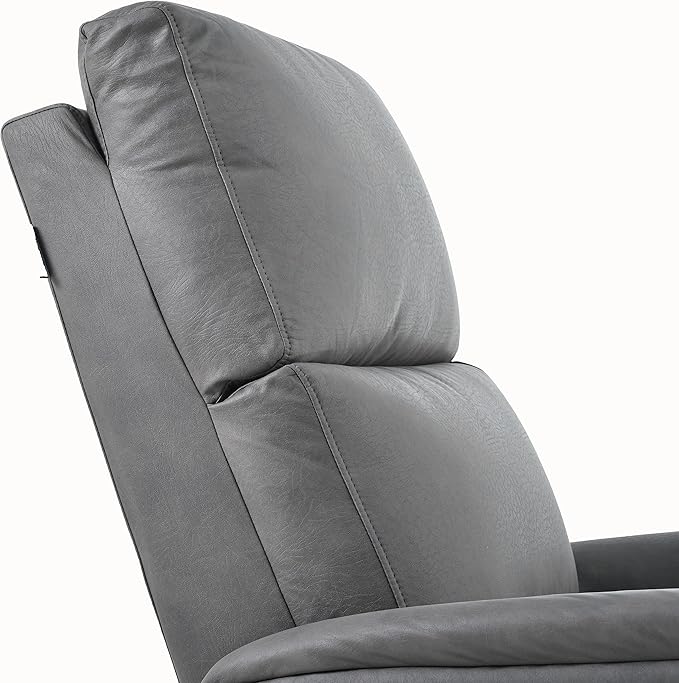 Electric Power Recliner Chair Reclining Chair for Bedroom Living RoomSmall Recliners Home Theater Seating with USB PortsRecliner for Small SpaceDark Gray