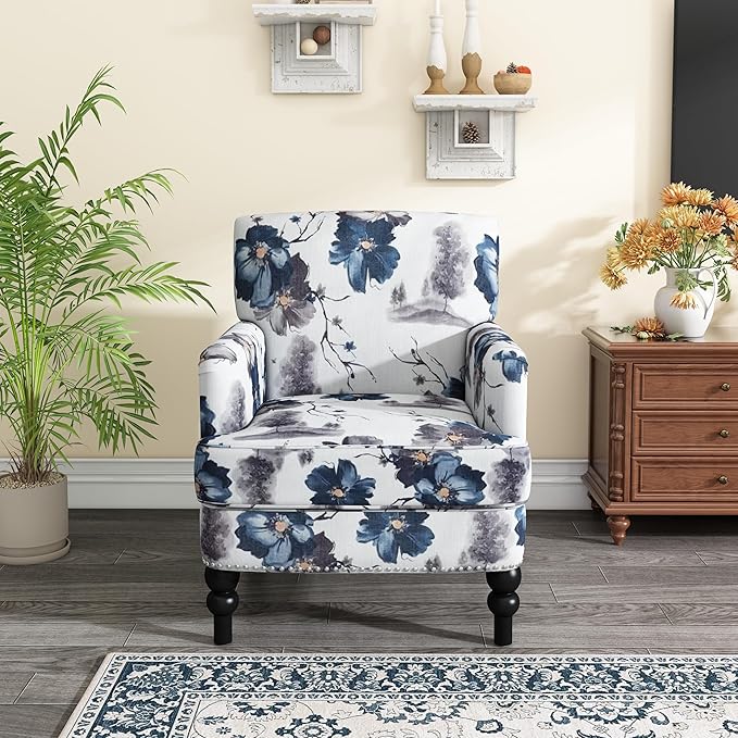 Christopher Knight Home Boaz Fabric Club Chair - Floral Print