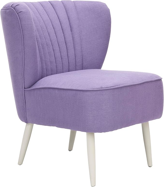 Safavieh Mercer Collection Waverly Mid-Century Rainbow Striped Accent Chair
