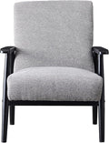 Mid-Century Retro Modern Style Leisure Chairs Retro Fabric Armchair Solid Wood armrestshigh-Value Living Room Chairs Suitable for RestaurantsStudiesbedroomsStudios