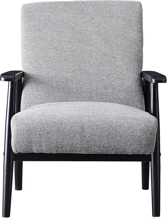 Mid-Century Retro Modern Style Leisure Chairs Retro Fabric Armchair Solid Wood armrestshigh-Value Living Room Chairs Suitable for RestaurantsStudiesbedroomsStudios