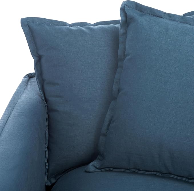 Safavieh Mercer Collection Joey Arm Chair Blue
