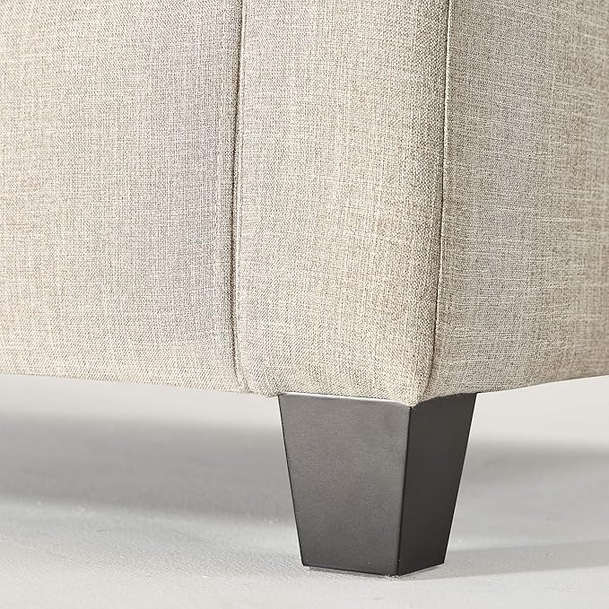 Zinus Josh Sofa Couch/Easy Tool-Free Assembly Beige