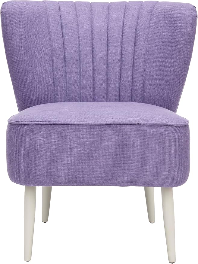 Safavieh Mercer Collection Waverly Mid-Century Rainbow Striped Accent Chair