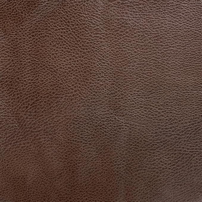 HomePop Modern Metal Frame Accent Chair|Homepop Home Décor|Accent Chairs for Living Room &amp Bedroom - Brown Faux Leather