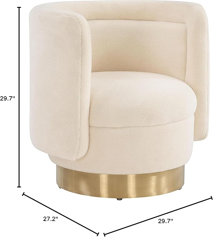 SAFAVIEH Couture Brynlee Swivel Accent Chair