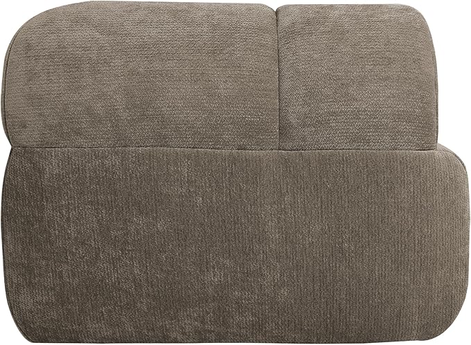 122 Modern L-Shaped Sectional Sofa with High-Density Fully Compressed Sponge and Chaise Lounge2-Piece SetFully Assembled Right Hand Facing Perfect for Living RoomLounge (Espresso_94)
