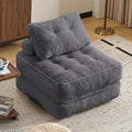 Folding Sofa BedConvertible Sleeper Chair for Adults Folding Sofa Bed Foam Filling Couch with PillowSleeper Chairs Single Size Floor Mattress