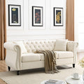 Oversized Velvet Loveseat 80 Inch Sectional CouchLuxury 3 Seater Deep Couch with NailheadUpholstered Sofa for Living Room Bedroom Apartment