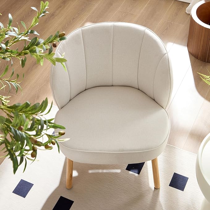 Ash Wooden e Upholstered Lounge Shell ChairModern Chair 1PC Comfor Chairs for Living RoomCoffee ShopOffice
