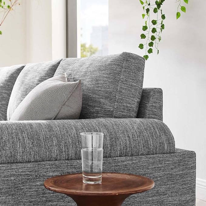 Modway EEI-6401-GRY Oasis Upholstered Fabric Sofa Gray