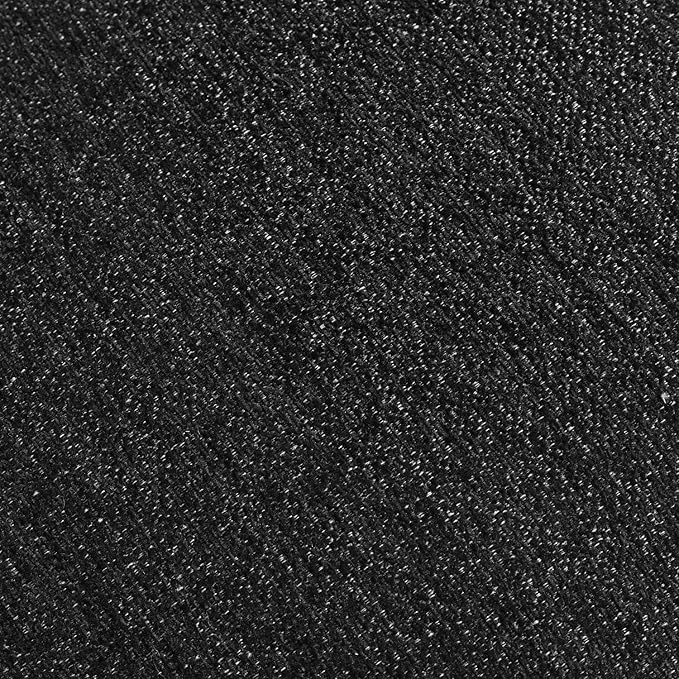 Cozy Black Fabric Accent Chair for Living Room Bedroom or Study