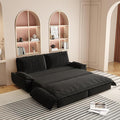 73.2 Oversized Convertible Loveseat Sleeper Sofa Bed for Living Room Queen Size Pull Out Sofabed 3 in 1 Cloud Upholstered Pullout Lounge Sofa Couch with Pillow-top Armrest
