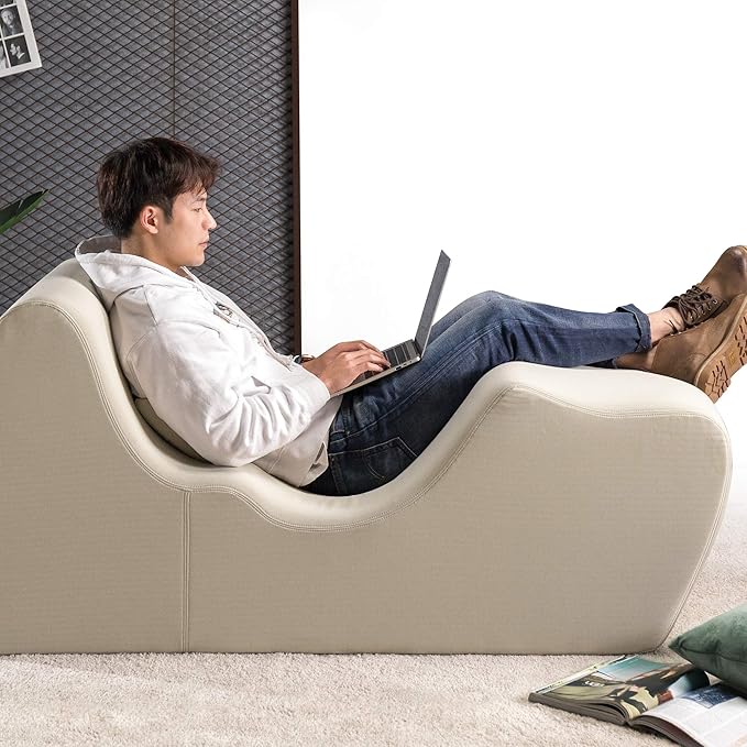 Zinus Zero Gravity USCGCO Sofa Lounge Chair Ottoman Foam Chair Hotel Life Comfortable Single Seater Relaxing Compression Packaging Bed 1 Box Living Alone Genuine Japanese Product