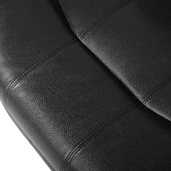 Christopher Knight Home GDFStudio Great Deal Furniture Merit Black Leather Recliner/Glider Chair