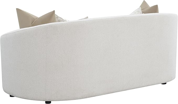 Coaster Home Furnishings Rainn Upholstered Tight Back Sofa Latte