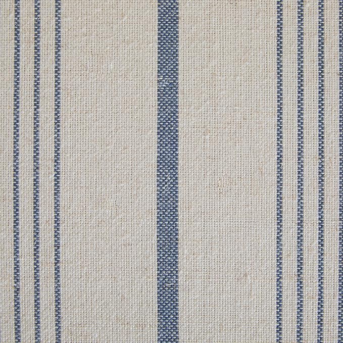 Christopher Knight Home Lixi Fabric Upholstered Accent Chair Wooden Living Room Barrel Chair Bedroom Comfy Reading Chair Beige and Blue