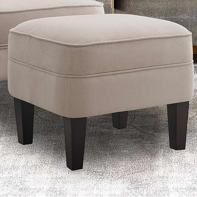 Rosevera Hardy Home Office Chair with Height Adjustability and Button Tufting Large Beige
