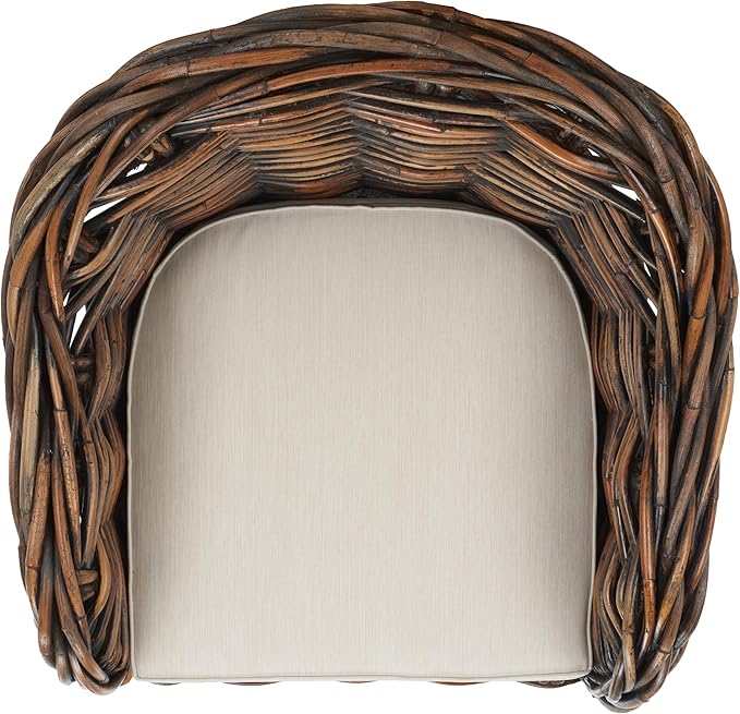 Safavieh Home Collection Nita Natural Wicker Club Chair Standard