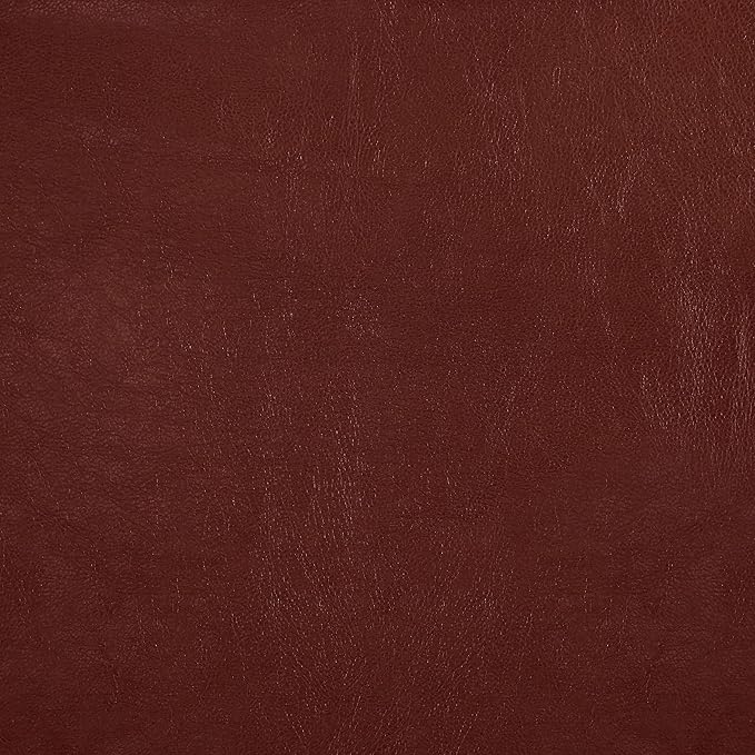 OSP Home Furnishings Ethan Tub Accent Chair with Dark Espresso Wood Legs Cranberry Faux Leather