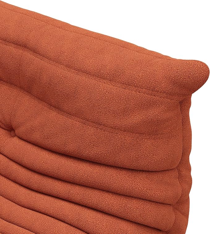 High-end Non-Compression Fireside Togo Chair Bean Bag Chair for Adults Comfy Soft Lazy Sofa Floor Lounge Chair for Bedroom Living Room Office or Lounge