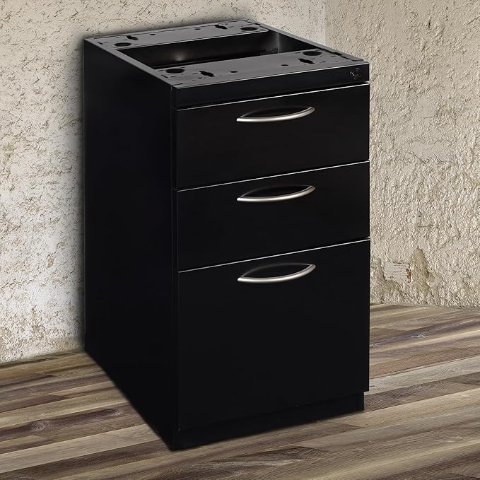 Regency Fusion Box Box File Pedestal- Black
