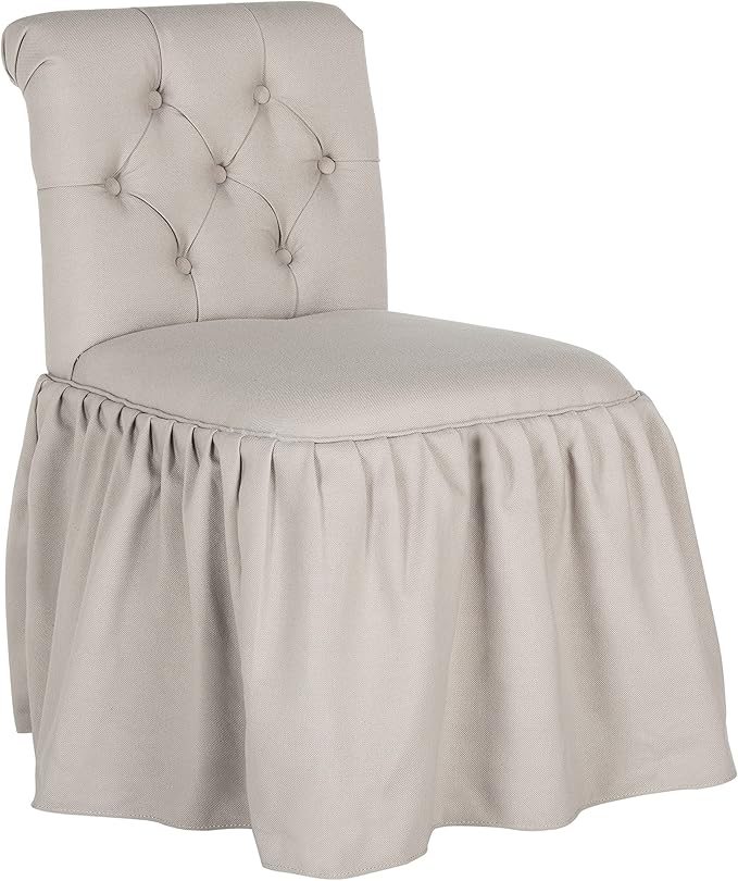 Safavieh Mercer Collection Allie Taupe Vanity Chair