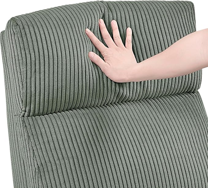 Lexicon Power Lift Recliner Chair for Elderly with Remote Control Gentle Lift Motion Side Pocket Armrest Corduroy Upholstered Electric Recliner for Living Room/Bedroom Easy Assembly Green