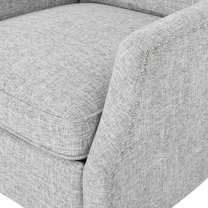 Christopher Knight Home Ellyn Fabric Recliner (Set of 2) Light Gray Tweed Dark Brown