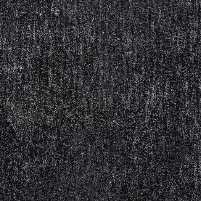 Christopher Knight Home Taki 89 Inches Sofa Couch Cozy Chenille Upholstered 3-Seater Sofa Wood Frame Couches Comfy Home Sofa Living Room and Office Lounge Seating with Armrests Black