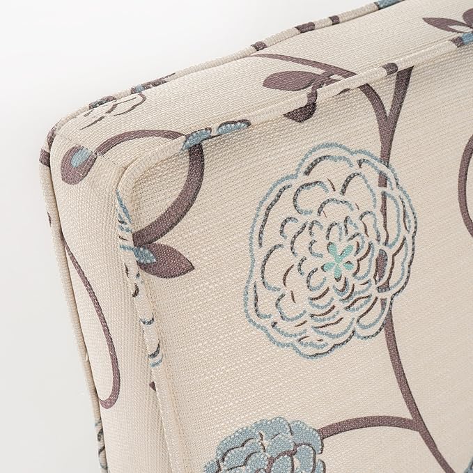 Christopher Knight Home Dejon Fabric Love Seat White And Blue Floral