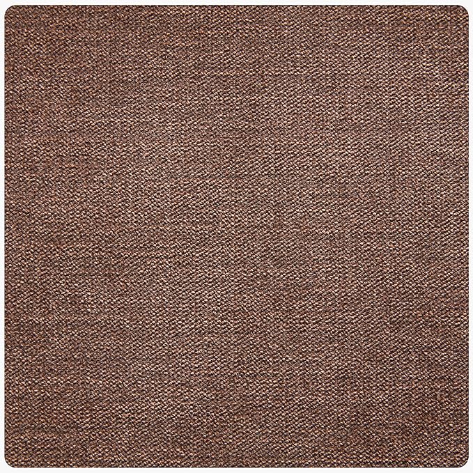 Swivel Rocker Recliner Chair with Heat and Massage 360 Degree Swivel Rocking Single Sofa with Cup Holders and USB Port Big Oversized Recliner Chair for Living Room (Fabric Brown)