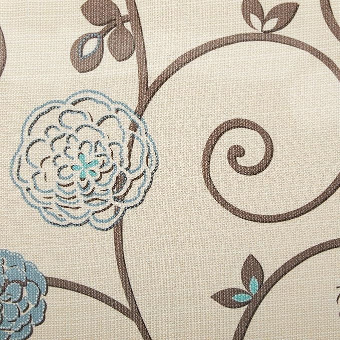 Christopher Knight Home GDFStudio Westeros Traditional Wingback Fabric Recliner Chair (White &amp Blue Floral)