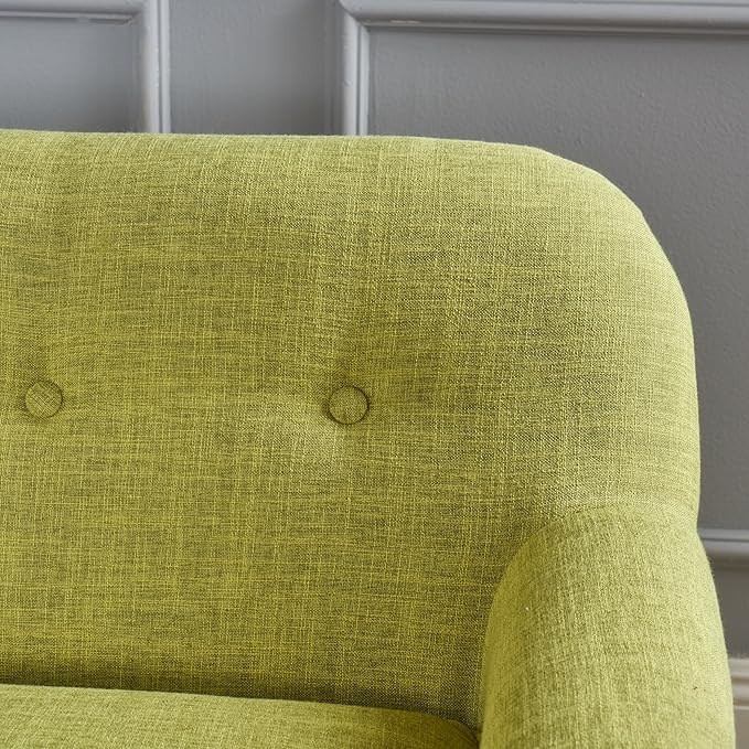 Christopher Knight Home Mariah Mid-Century Modern Loveseat Muted Green