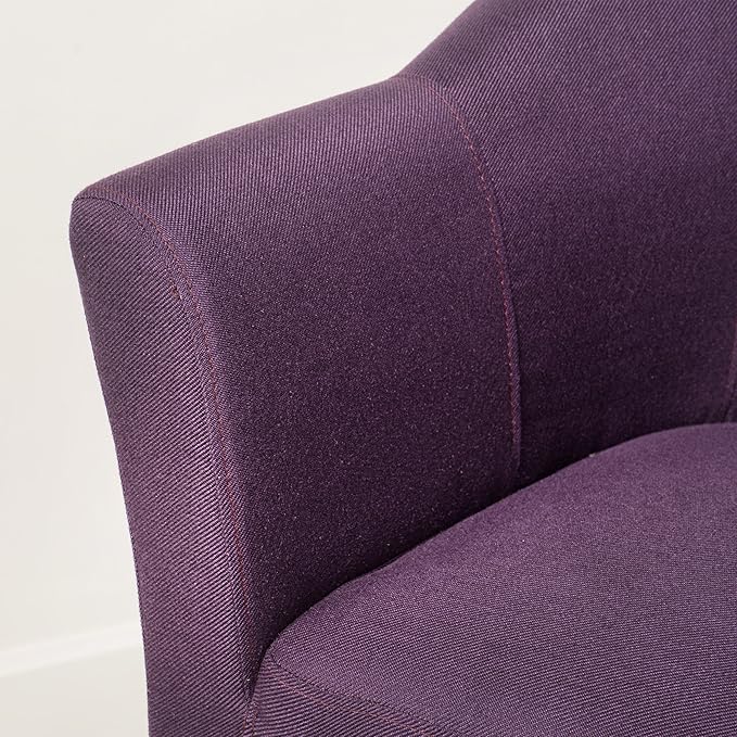 Christopher Knight Home Cosette Fabric Arm Chair Plum 26.25D x 25W x 31.25H in